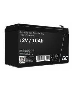 Rechargeable Battery AGM VRLA Green Cell AGM50 12V 10Ah (for UPS, toy car, lawn mower)