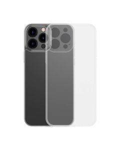 Baseus Frosted Case za iPhone 13 Pro (prozirno) + kaljeno staklo