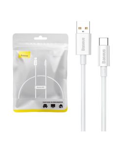 Kabel USB do USB-C Baseus Superior 100W 0.25m (bijeli)