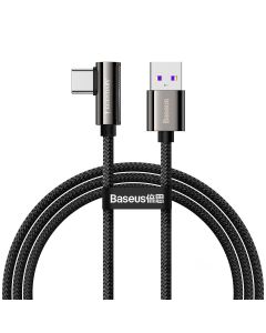 Kabel USB na USB-C Baseus Legend Series, 66W, 1m (crni)