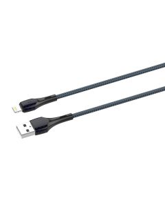 LDNIO LS521, 1m USB - Lightning kabel (sivo-plavi)