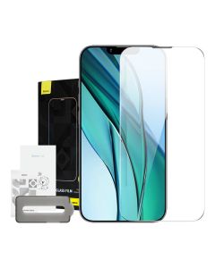 Baseus Crystal kaljeno staklo otporno na prašinu 0,3 mm za iPhone 14 Plus/13 Pro Max (1kom)