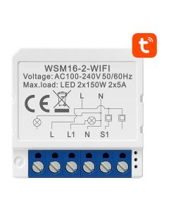 Smart Switch Module WiFi Avatto WSM16-W2 TUYA