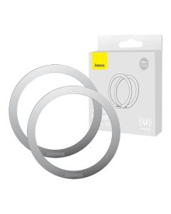 Baseus Halo Magnetic Ring for phones, , MagSafe (Silver)