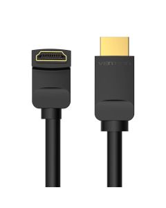 Kabel HDMI 2.0 Vention AAQBG 1,5m, pod kutom 270°, 4K 60Hz (crni)