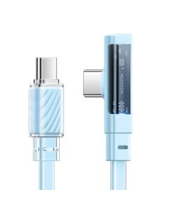 Kabel USB-C na USB-C Mcdodo CA-3452 100W 90 stupnjeva 1,2 m (plavi)