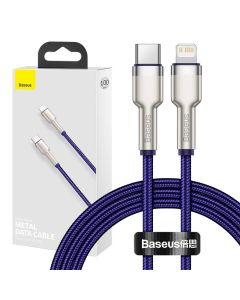 USB-C kabel za Lightning Baseus Cafule, PD, 20W, 1m (zeleni)