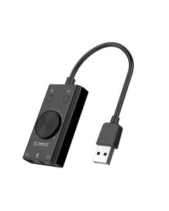 Orico multifunction USB 2.0 External Sound Card, 10cm