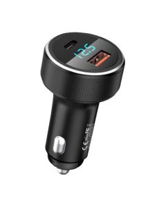 Auto punjač USB, USB-C Remax RCC215, 58,5W (crni)