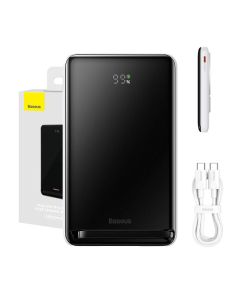 Powerbank Baseus Magnetic 10000mAh, USB-C 20W MagSafe (bijeli)