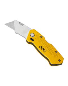 Utility Knife Deli Tools EDL006Z (yellow)