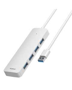 Hub Baseus UltraJoy Series Lite 4-Port 1,5m (USB na USB3.0*4) (bijeli)