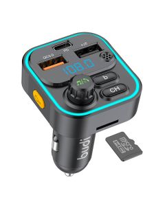 Auto odašiljač Budi T05, 2 x USB + USB-C