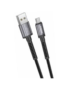 Foneng X83 USB na mikro USB kabel, 2.1A, 1m (crni)