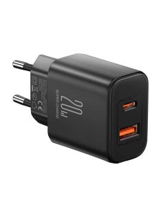 Charger Flash Joyroom JR-TCF05, (EU) 20W A+C (black)