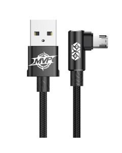 Baseus MVP koljeni kabel USB na mikro USB 2A 1m - crni