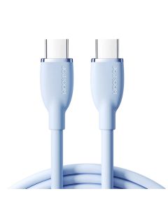 Šareni kabel 100W USB C USB C SA29-CC5 / 100W / 1,2m (plavi)