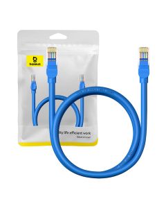 Okrugli kabel Baseus Ethernet RJ45, Cat.6, 1m (plavi)