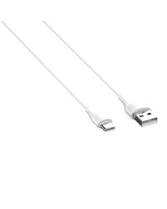 USB na USB-C kabel LDNIO LS550, 2.4A, 0.2m (bijeli)