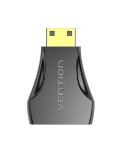 Adapter Mini HDMI muški na HDMI ženski Vention AISB0 4K 30Hz (crni)