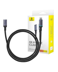 Baseus High Definition produžni kabel USB-C Male to Female 10Gbps, 1m (crni)