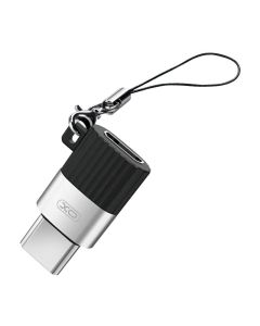 Adapter mikro USB do USB-C XO NB149-A (crni)