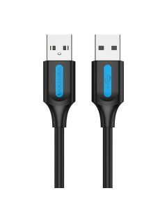 USB 2.0 cable Vention COJBF 2A 1m Black PVC