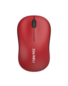 Wireless mouse Dareu LM106 2.4G 1200 DPI (black&red)