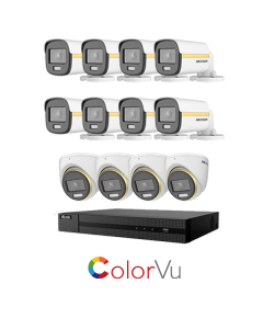 Video komplet TVI 12 kamera 2MP ColorVu