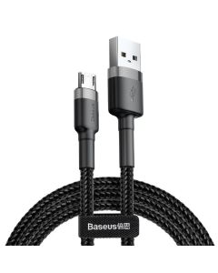 Baseus Cafule Micro USB kabel 2.4A 0,5m (sivo + crno)