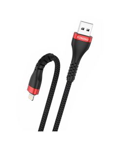 Foneng Cable USB to Lightning, X82 iPhone 3A, 1m (black)