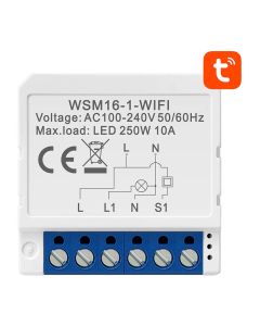 Smart Switch Module WiFi Avatto WSM16-W1 TUYA