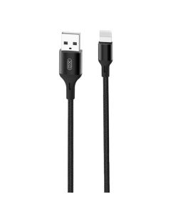 Cable USB to Lightning XO NB143, 1m (black)