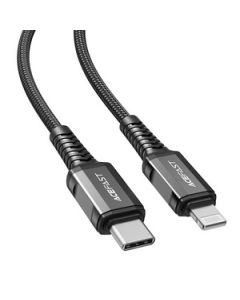 Kabel USB-C na Lightning Acefast C1-01, 1,2 m (crni)