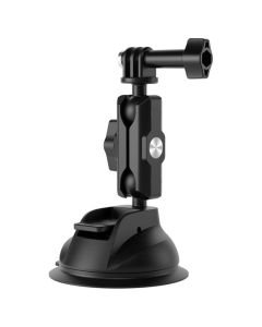 TELESIN Universal Suction Cup Holder with phone holder and action camera mounting TE-SUC-012