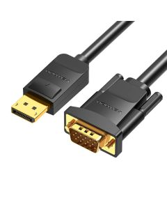 DisplayPort na VGA kabel Vention HBLBG 1,5m, 1080P 60Hz (crni)