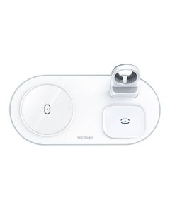 Wireless Charger Mcdodo CH-7062 3 in 1 15W (mobile/TWS/Apple watch) (white)