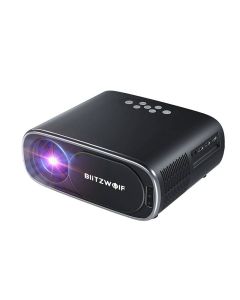 BlitzWolf BW-V4 1080p LED beamer / projector, Wi-Fi + Bluetooth (black)