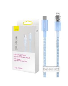 Kabel za brzo punjenje Baseus USB-C na Lightning Explorer Series 1m, 20W (plavi)