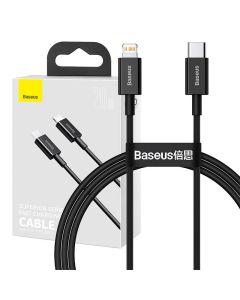 Baseus Superior Series kabel USB-C na iP, 20W, PD, 1m (crni)