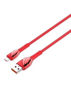 LDNIO LS661 USB - Micro USB 1m, 30W kabel (crveni)