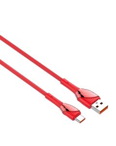 USB na USB-C kabel LDNIO LS662, 30W, 2m (crveni)