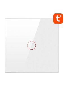 Smart Light Switch ZigBee Avatto LZTS02-EU-W1 1 Way No Neutral TUYA (white)