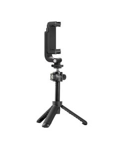 Phone extension pole tripod set PGYTECH with 1/4" adapter and cold shoe