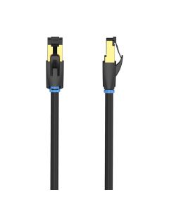 Network Cable CAT8 SFTP Vention IKABL RJ45 Ethernet 40Gbps 10m Black