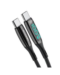 USB-C cable to USB-C Blitzwolf BW-TC23, 100W 1.8m (black)