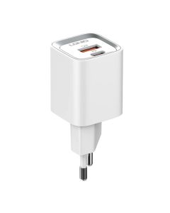 Wall charger LDNIO A2318C USB, USB-C 20W + USB-C Cable