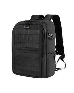 Camera backpack with solar panels Puluz PU5018B waterproof