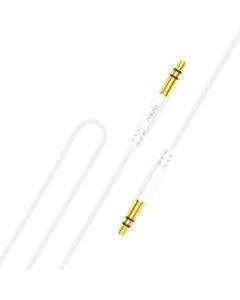 Audio kabel AUX 3,5 mm priključak Foneng BM23 (bijeli)