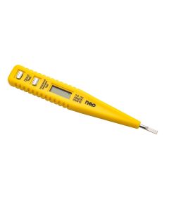 Voltage Tester 12-250V Deli Tools EDL8003 (yellow)